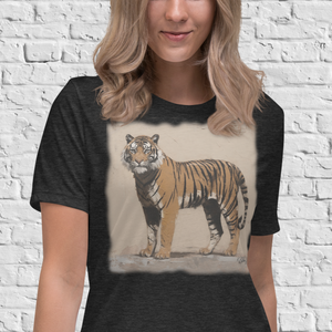 Vintage Tiger Women's Relaxed T-Shirt