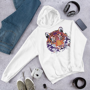 Abstract Tiger Full Hoodie