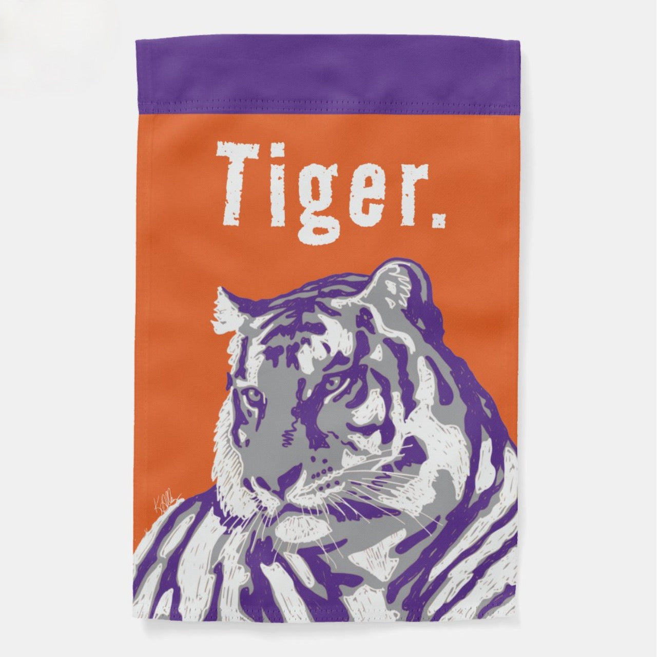 FLAG! Staring Tiger Pole Flag (2 sizes) – k.alley lifestyle