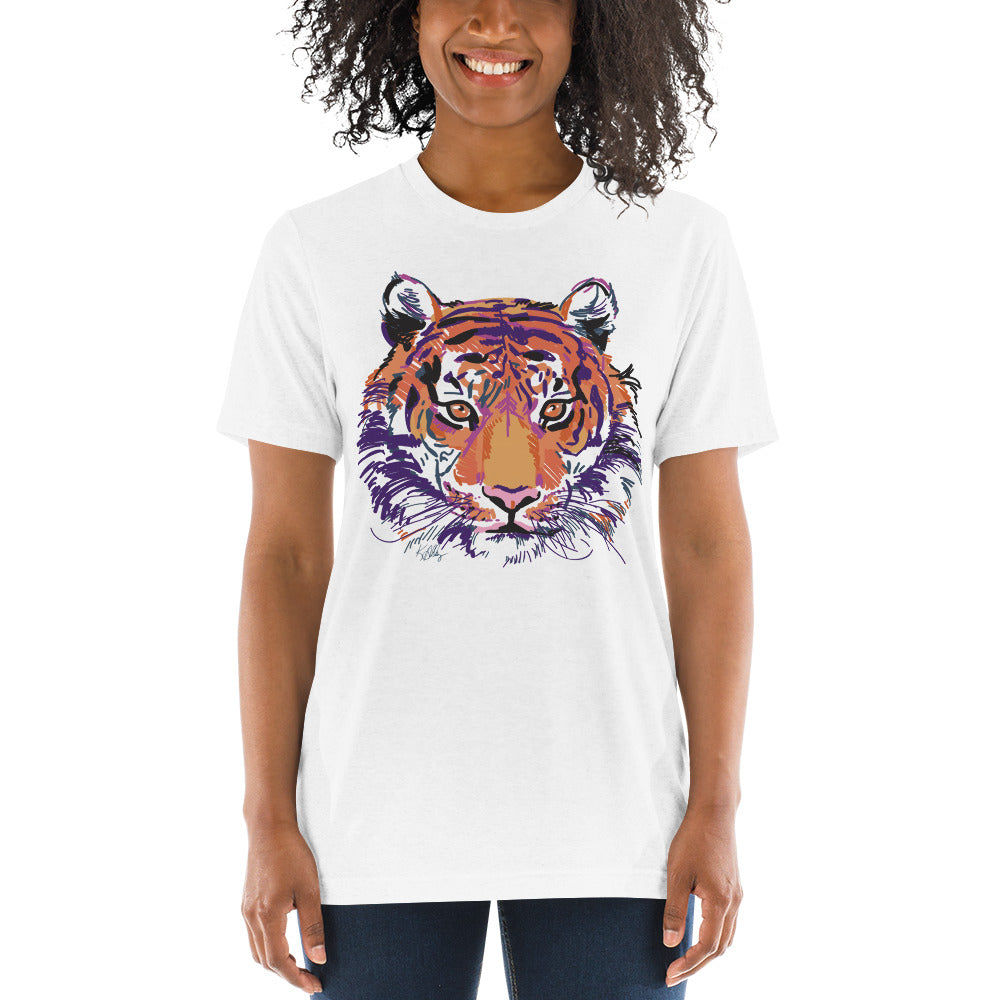 Abstract Tiger Unisex Tee (best seller)