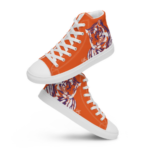 Tiger High Top Canvas Sneakers k.alley lifestyle