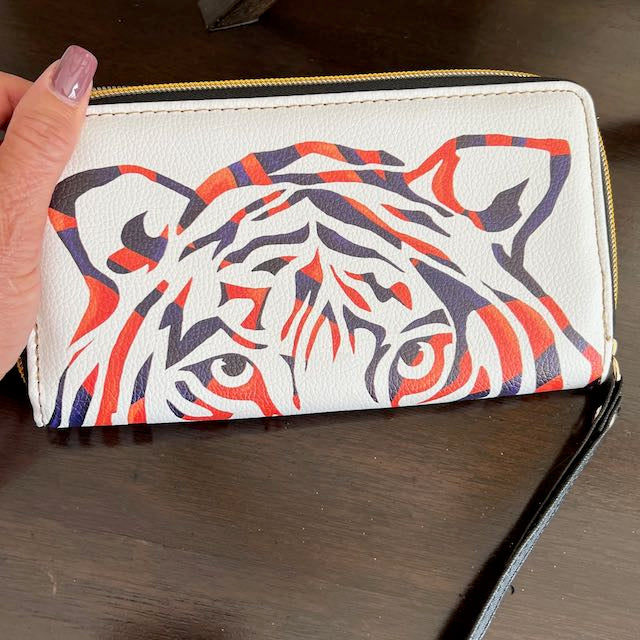 Eyes of The Tiger Clutch Wallet