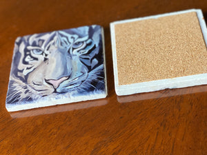 Fierce Marble Coasters (set of 2)
