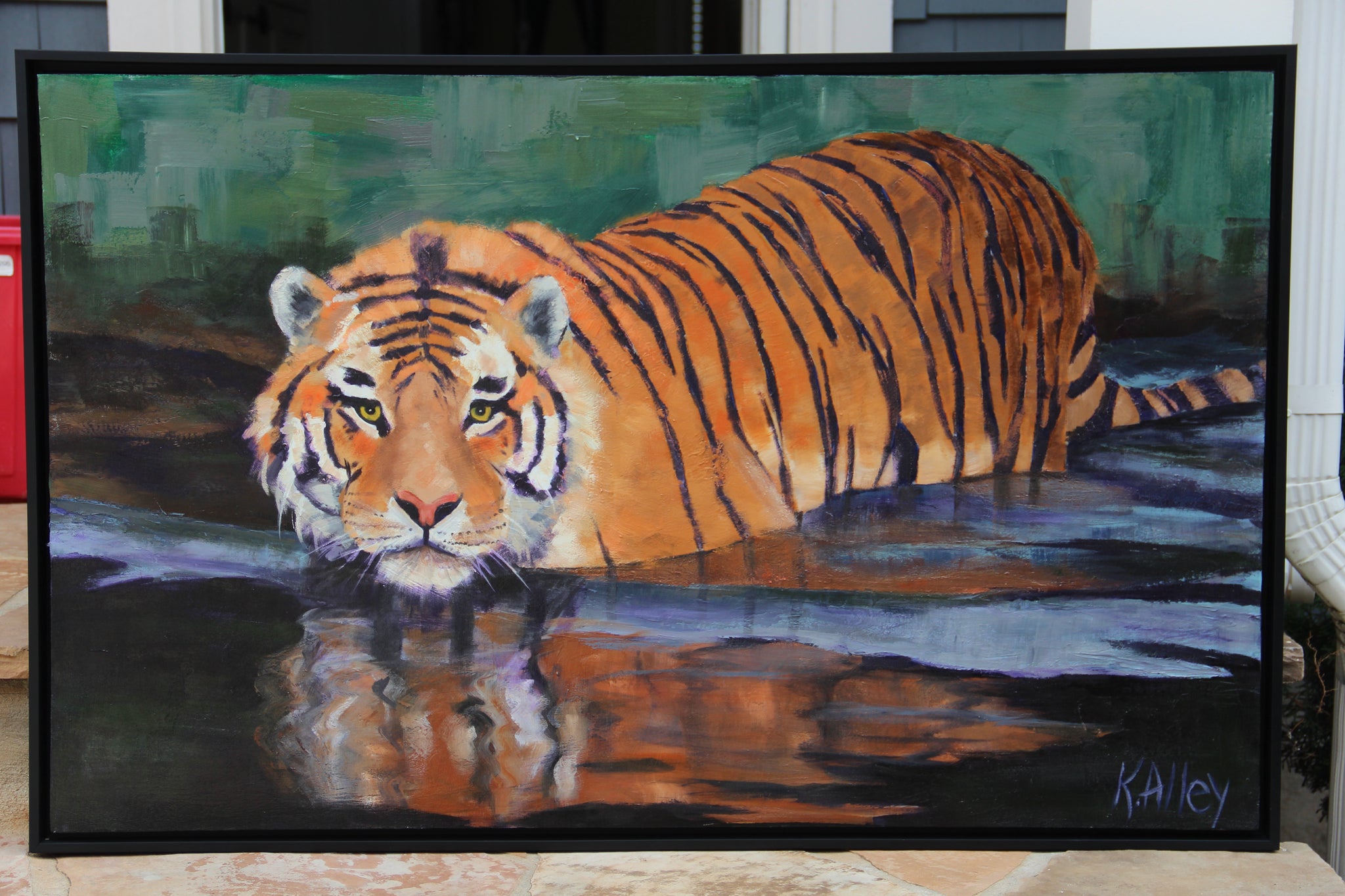 On The Prowl Canvas Print (6 sizes)