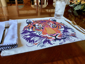 Abstract Tiger Placemats (set of 4)