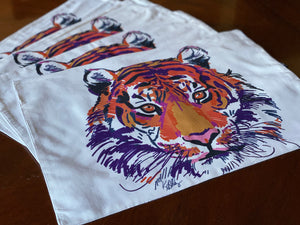 Abstract Tiger Placemats (set of 4)