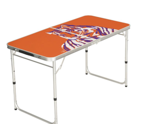 Staring Tiger Tailgate Table