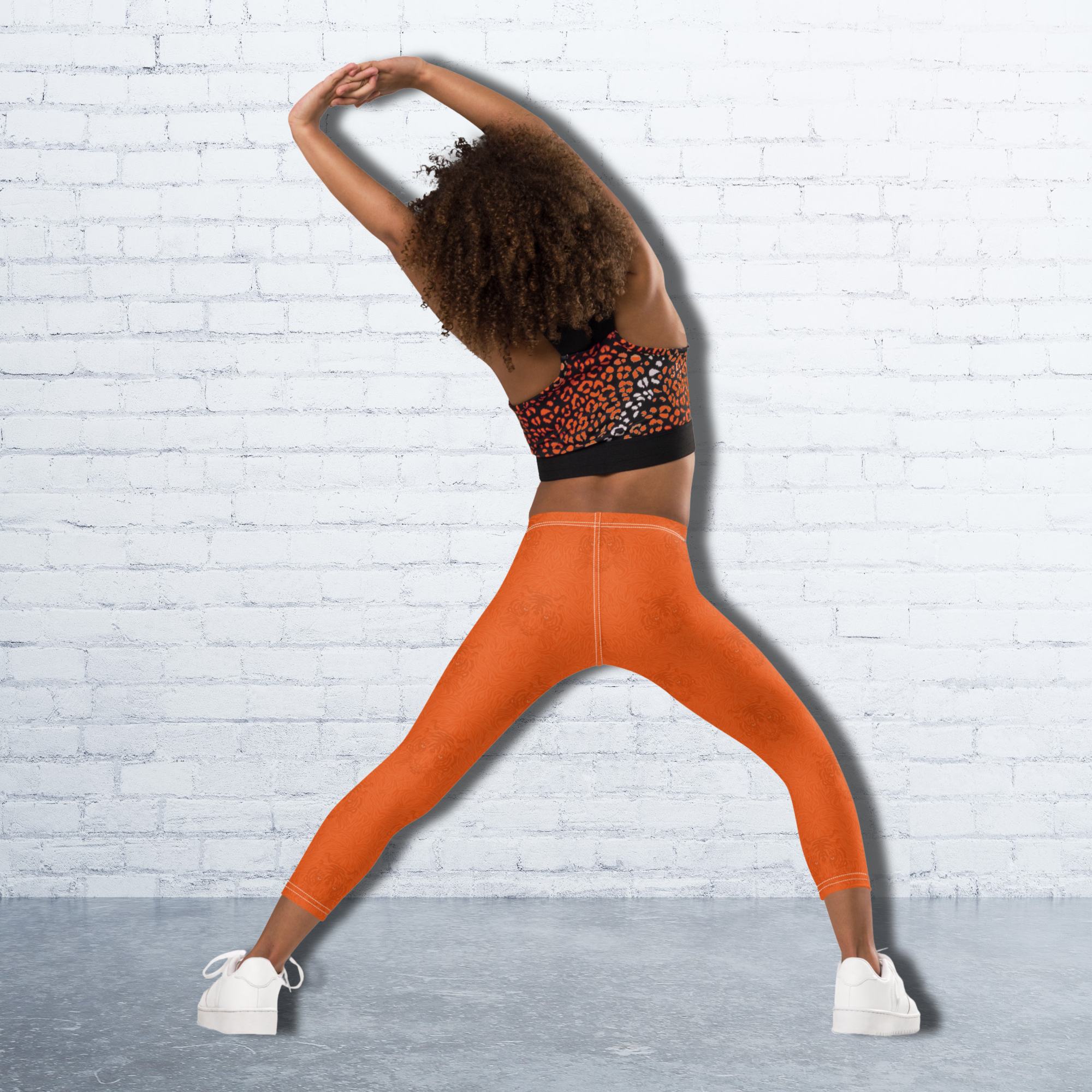 Caged Tiger Youth Leggings