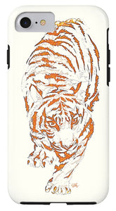 Antique Tiger - Phone Case