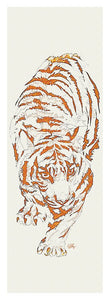 Antique Tiger Yoga Mat