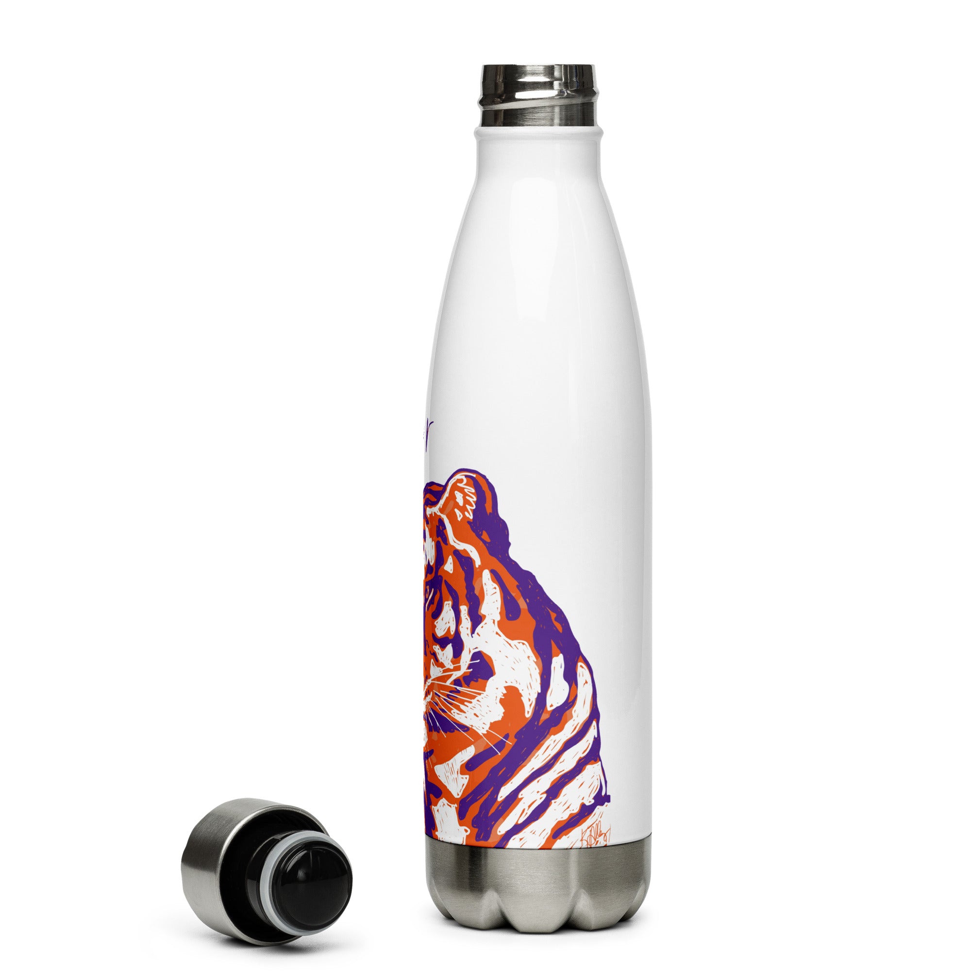 Staring Tiger Stainless Steel Water Bottle