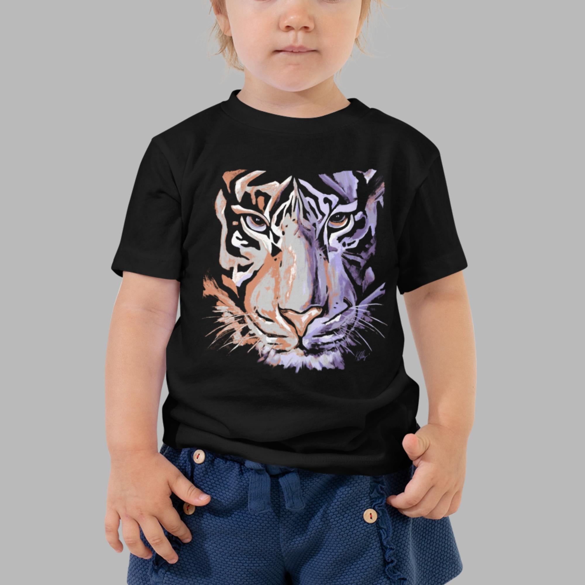 Fierce Tiger Toddler Short Sleeve Tee