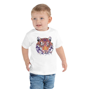 Abstract Tiger Toddler Tee