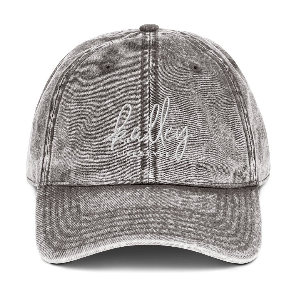 k. alley LOGO Vintage Twill Cap (3 colors)